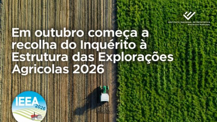 Inqu&eacute;rito &agrave; Estrutura das Explora&ccedil;&otilde;es Agr&iacute;colas 2026 (IEEA 2026)