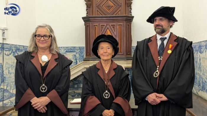 Maria Jo&atilde;o Pires homenageada pela Universidade de &Eacute;vora
