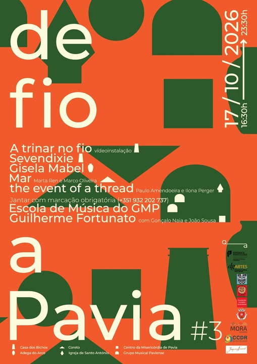 3.&ordf; Edi&ccedil;&atilde;o do Festival &ldquo;de fio a Pavia&rdquo;